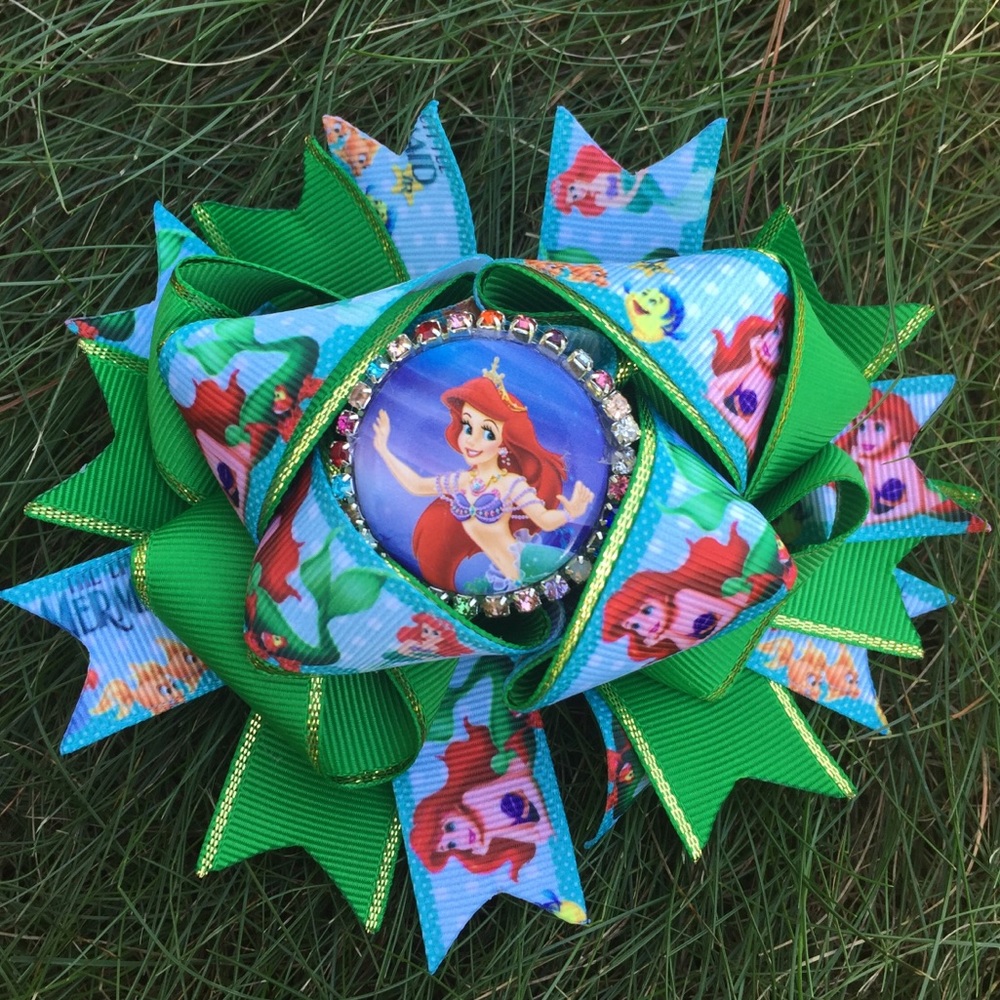Disney Princess Ariel Hair Bow